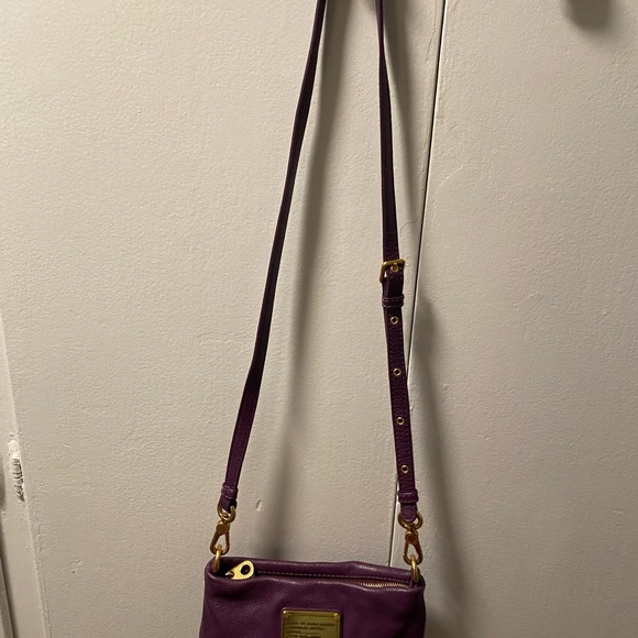 Marc By Marc Jacobs Purple Leather Crossbody Bag - Picture 5 of 10